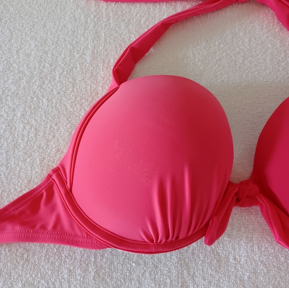 Venus Coral Bikini Top, Size 32DD/34D/36C - Picture 8 of 15
